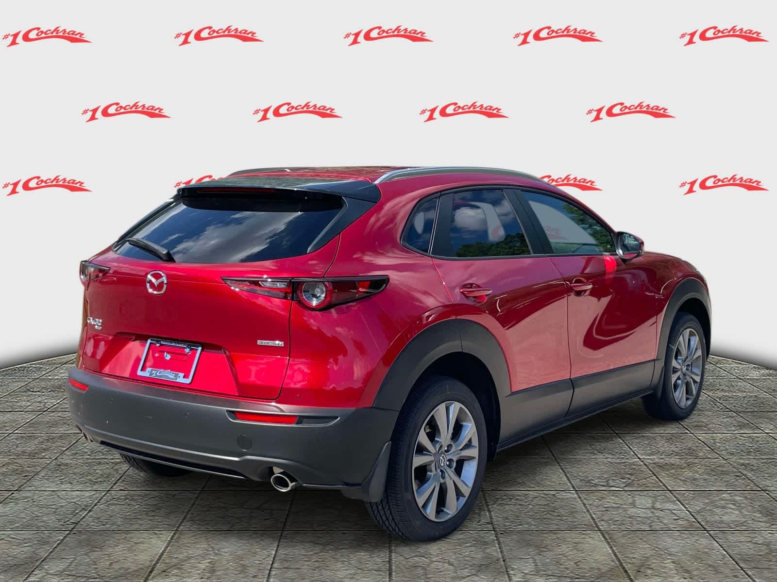 2026 Mazda CX-30 2.5 S Preferred Soul Red Crystal Metallic at Cochran Mazda