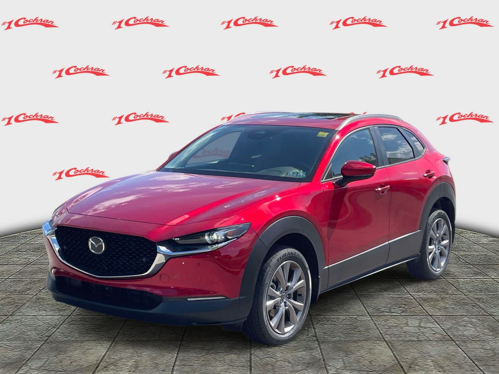 2026 Mazda CX-30 2.5 S Preferred Soul Red Crystal Metallic at Cochran Mazda