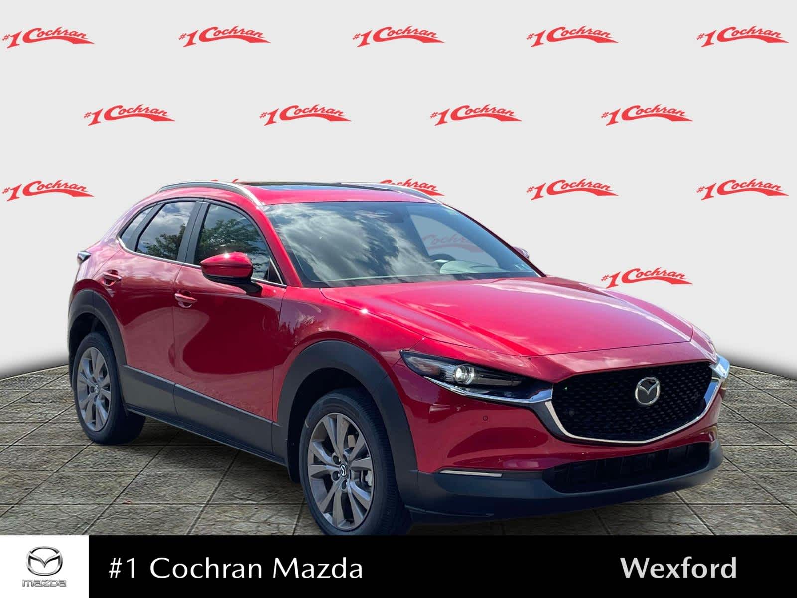2026 Mazda CX-30 2.5 S Preferred Soul Red Crystal Metallic at Cochran Mazda