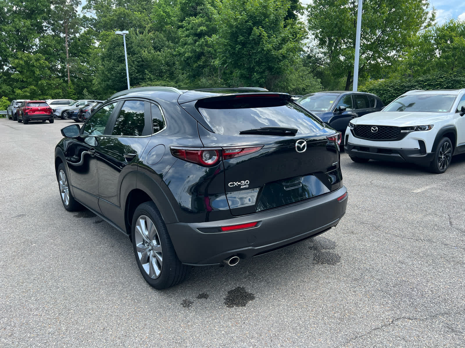 2023 Mazda CX-30 2.5 S Preferred Package Jet Black Mica at Cochran Mazda
