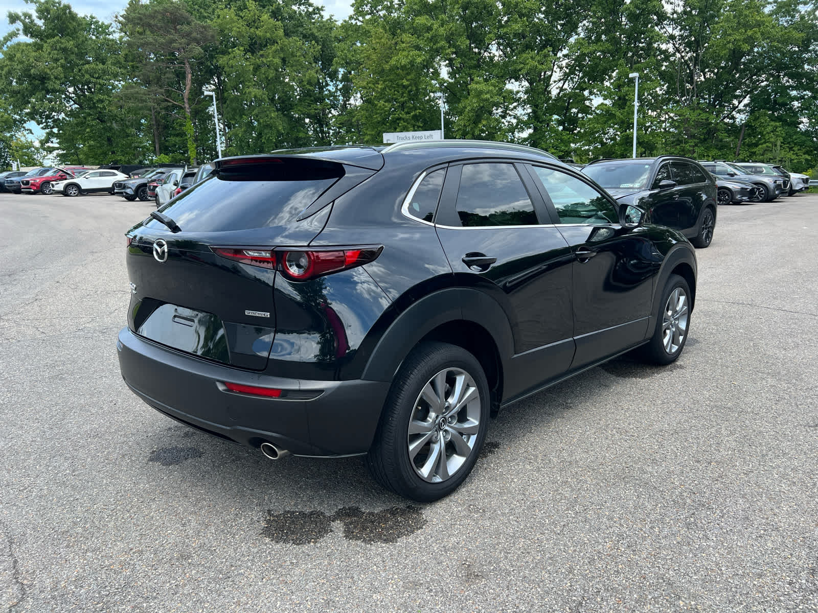 2023 Mazda CX-30 2.5 S Preferred Package Jet Black Mica at Cochran Mazda