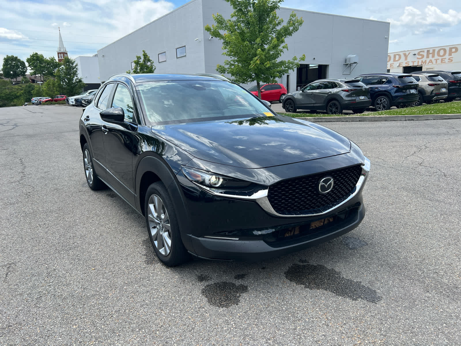 2023 Mazda CX-30 2.5 S Preferred Package Jet Black Mica at Cochran Mazda
