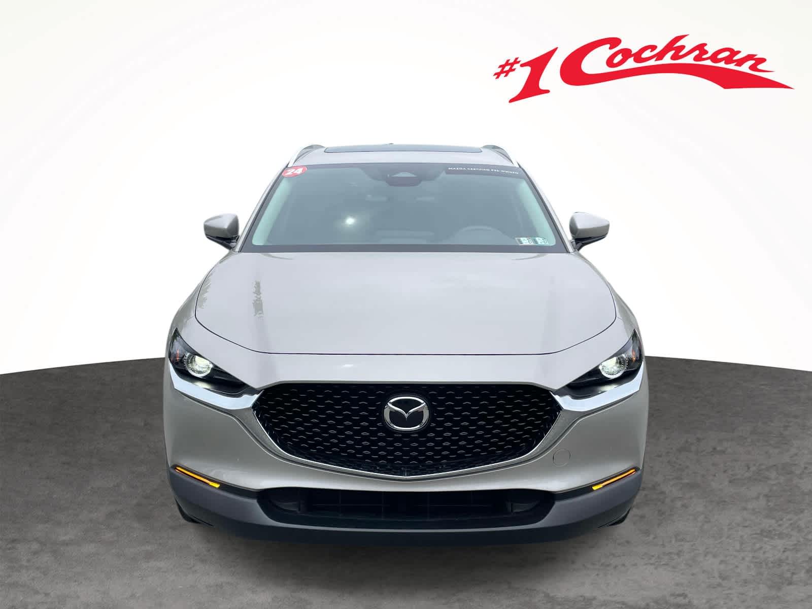 2024 Mazda CX-30 2.5 S Preferred Package Platinum Quartz Metallic at Cochran Mazda