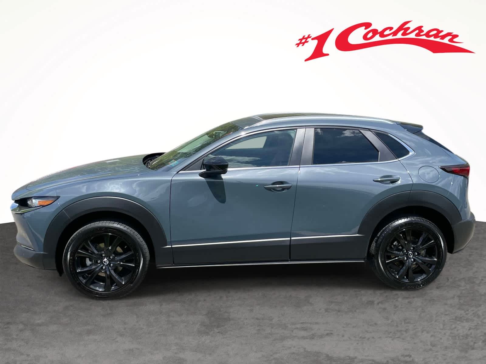 2023 Mazda CX-30 2.5 S Carbon Edition Polymetal Gray Metallic at Cochran Mazda
