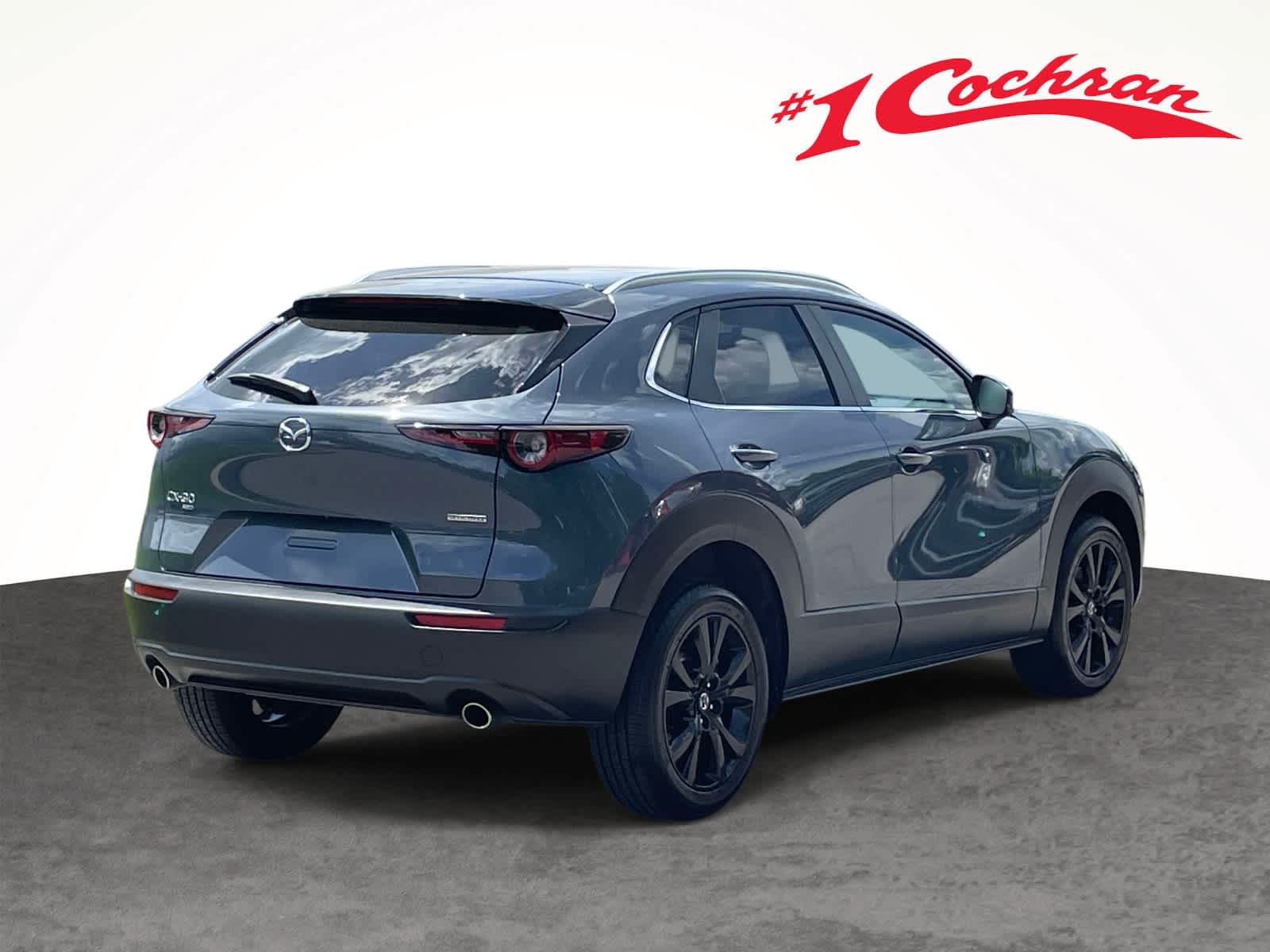 2023 Mazda CX-30 2.5 S Carbon Edition Polymetal Gray Metallic at Cochran Mazda