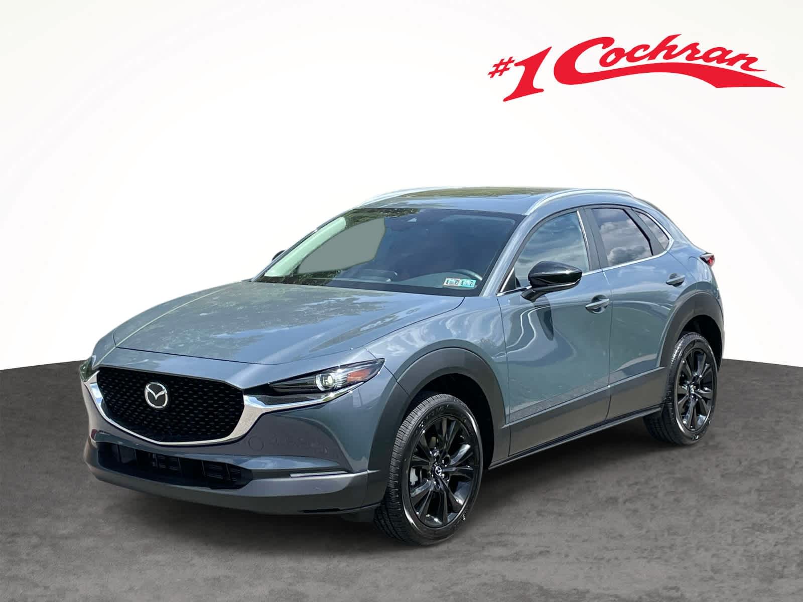 2023 Mazda CX-30 2.5 S Carbon Edition Polymetal Gray Metallic at Cochran Mazda