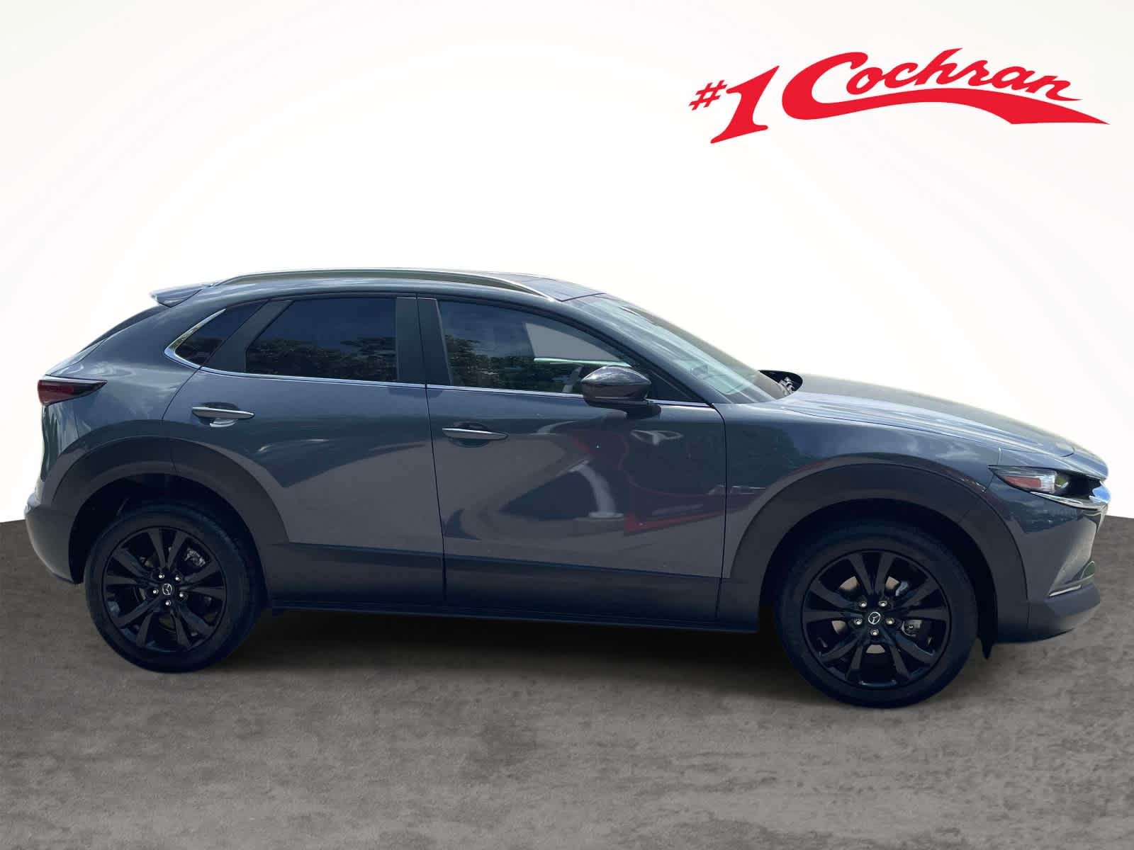 2023 Mazda CX-30 2.5 S Carbon Edition Polymetal Gray Metallic at Cochran Mazda
