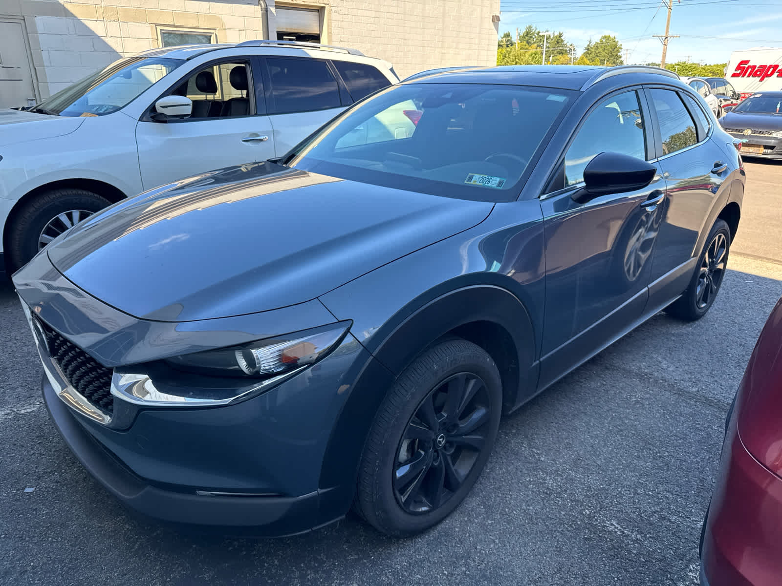 2023 Mazda CX-30 2.5 S Carbon Edition Polymetal Gray Metallic at Cochran Mazda