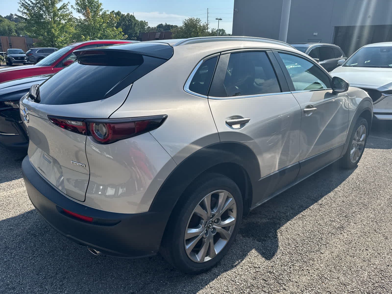 2024 Mazda CX-30 2.5 S Preferred Package Platinum Quartz Metallic at Cochran Mazda