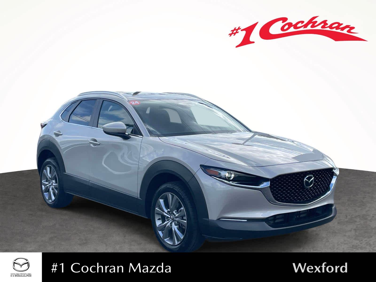 2024 Mazda CX-30 2.5 S Preferred Package Platinum Quartz Metallic at Joe Ball GMC
