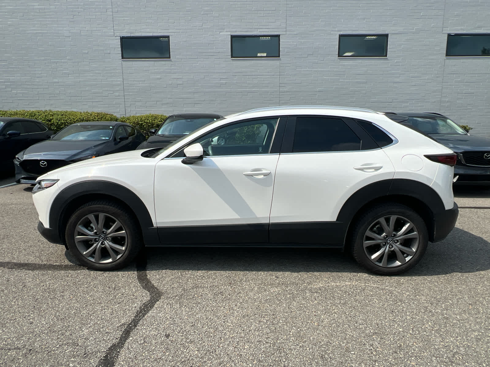 2024 Mazda CX-30 2.5 S Preferred Package Snowflake White Pearl Mica at Cochran Mazda