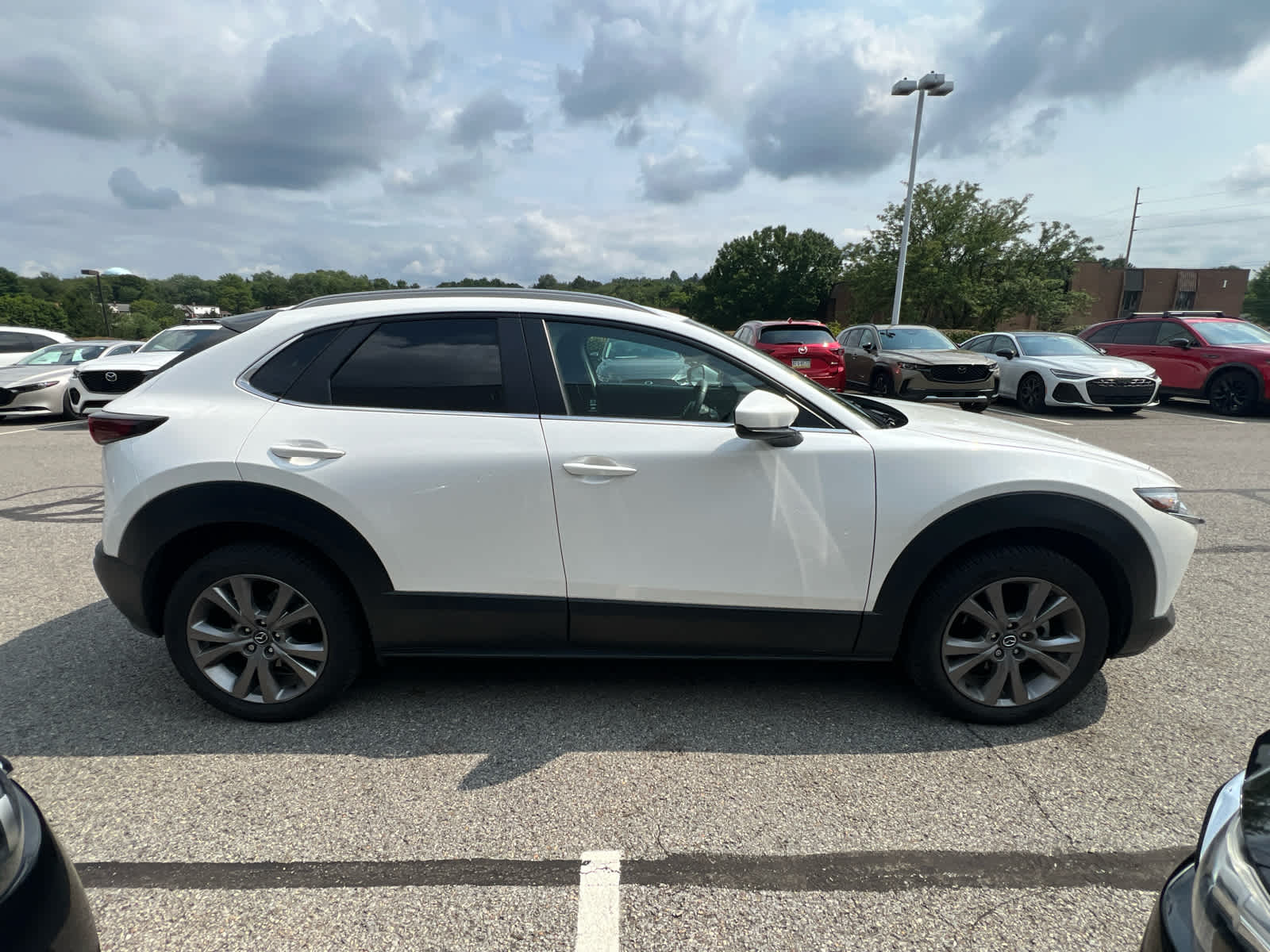 2024 Mazda CX-30 2.5 S Preferred Package Snowflake White Pearl Mica at Cochran Mazda