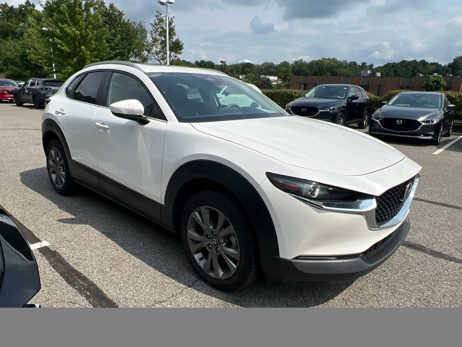 2024 Mazda CX-30 2.5 S Preferred Package Snowflake White Pearl Mica at Cochran Mazda