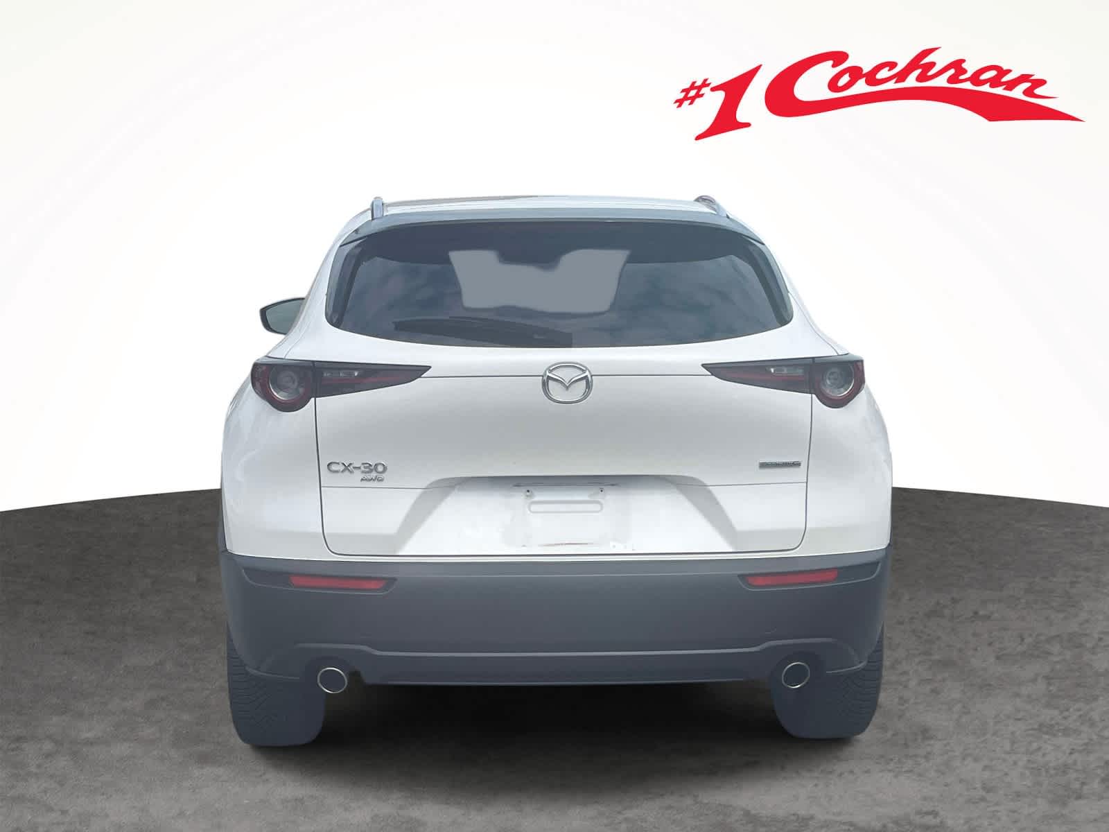 2024 Mazda CX-30 2.5 S Preferred Package Snowflake White Pearl Mica at Cochran Mazda