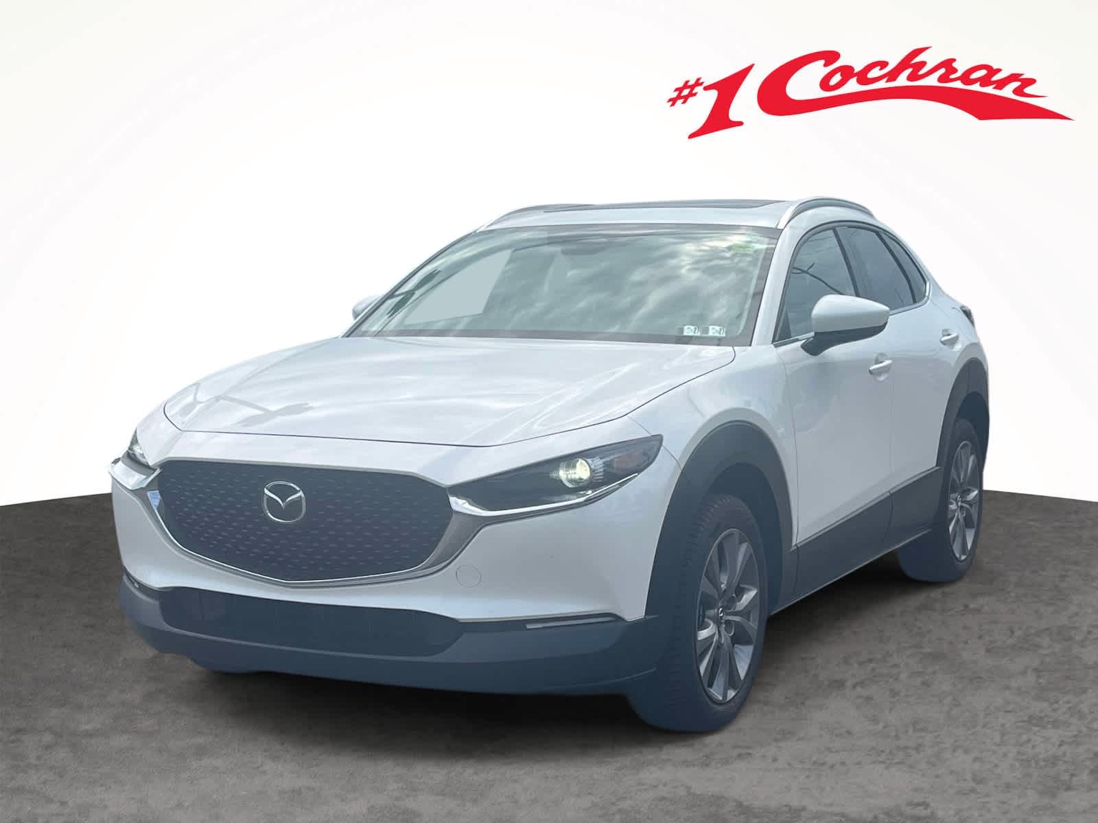 2024 Mazda CX-30 2.5 S Preferred Package Snowflake White Pearl Mica at Cochran Mazda