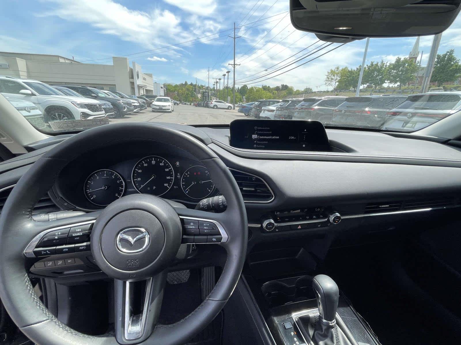 2024 Mazda CX-30 2.5 S Preferred Package Jet Black Mica at Cochran Mazda