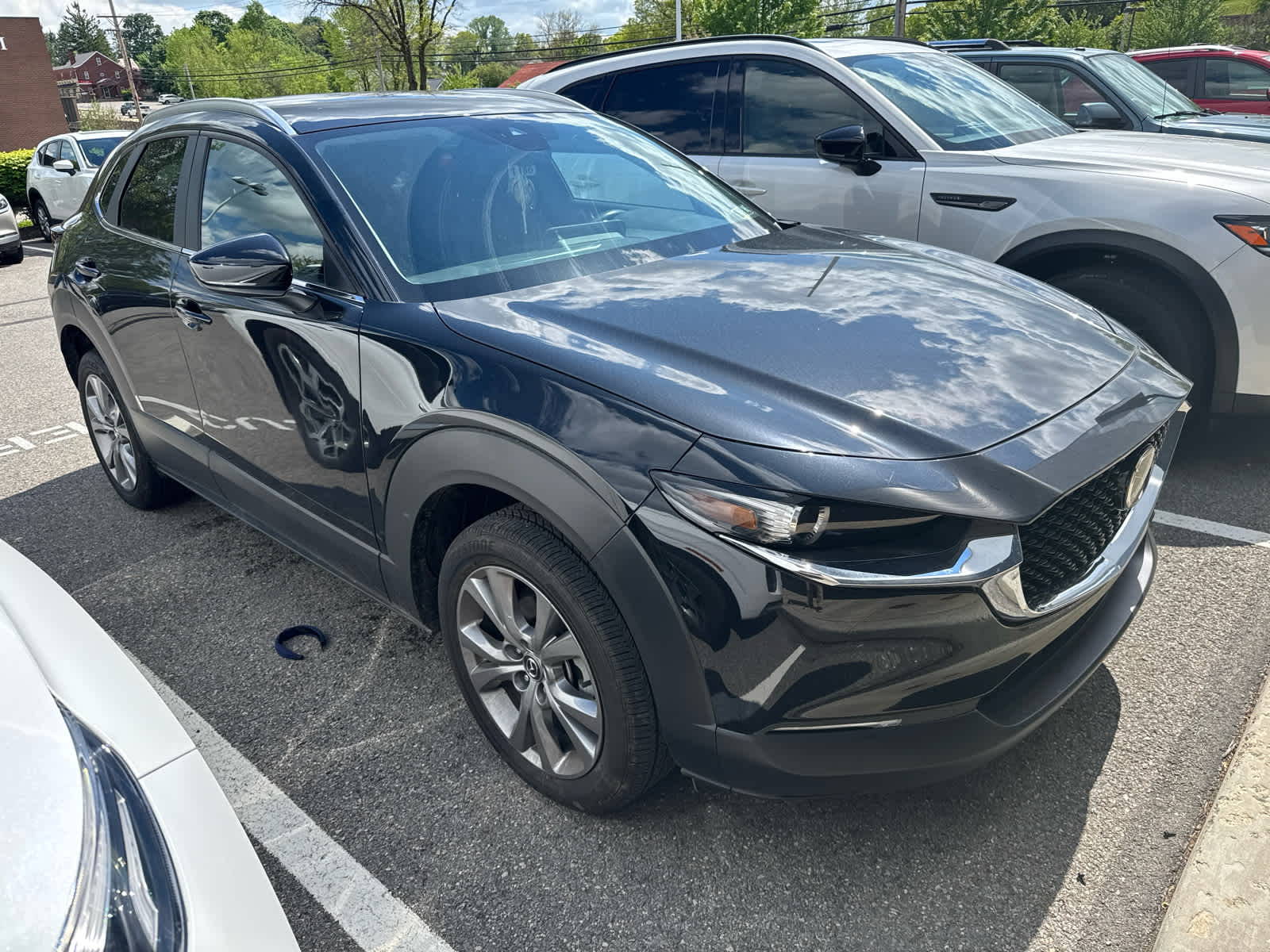 2023 Mazda CX-30 2.5 S Preferred Package Jet Black Mica at Cochran Mazda