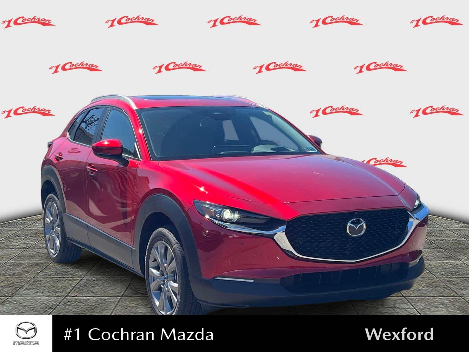 2026 Mazda CX-30 2.5 S Premium Soul Red Crystal Metallic at Cochran Mazda