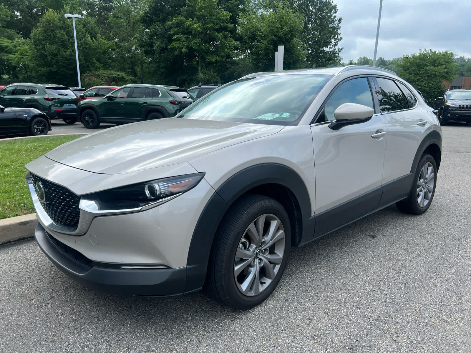 2023 Mazda CX-30 2.5 S Premium Package Platinum Quartz Metallic at Cochran Mazda