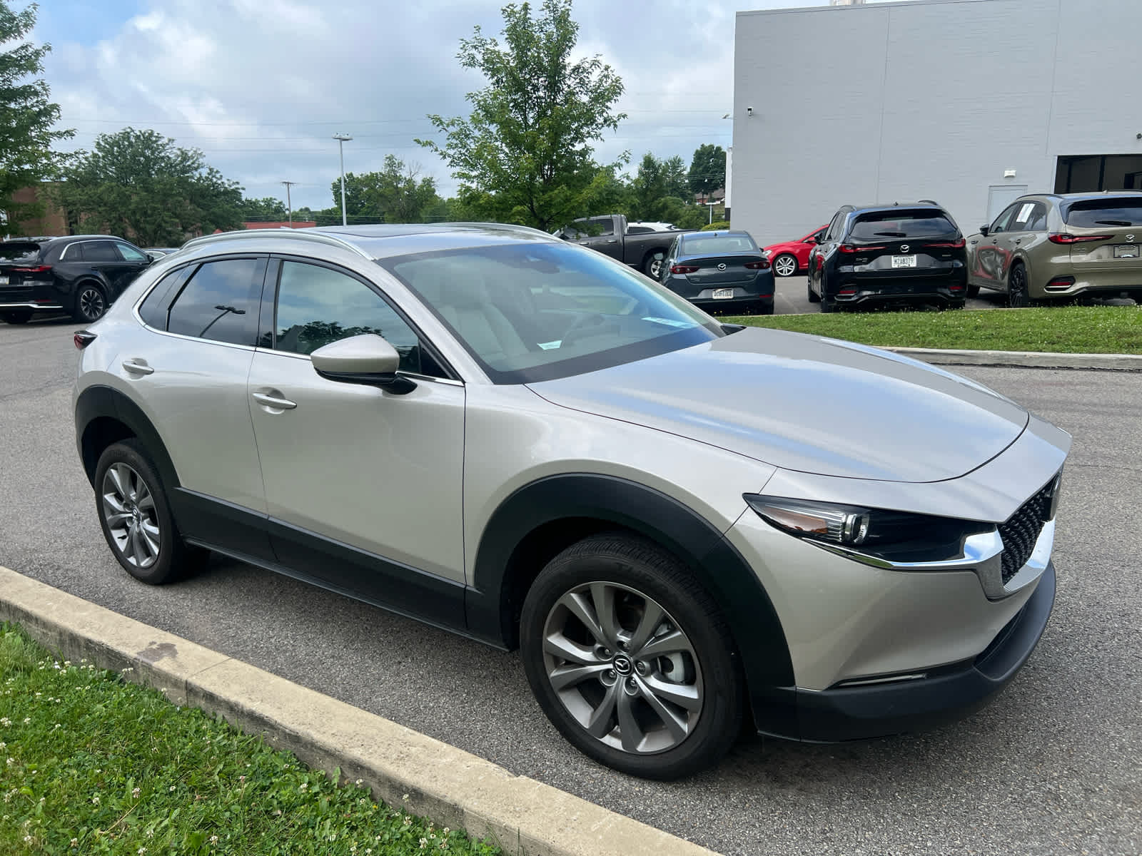 2023 Mazda CX-30 2.5 S Premium Package Platinum Quartz Metallic at Cochran Mazda
