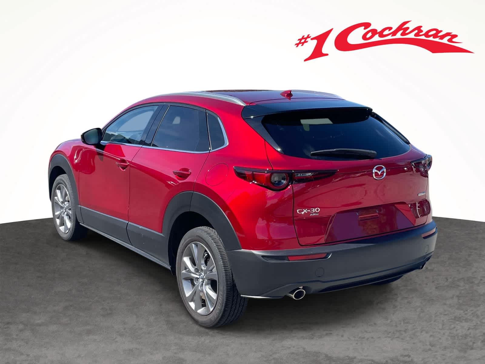 2024 Mazda CX-30 2.5 S Premium Package Soul Red Crystal Metallic at Joe Ball GMC