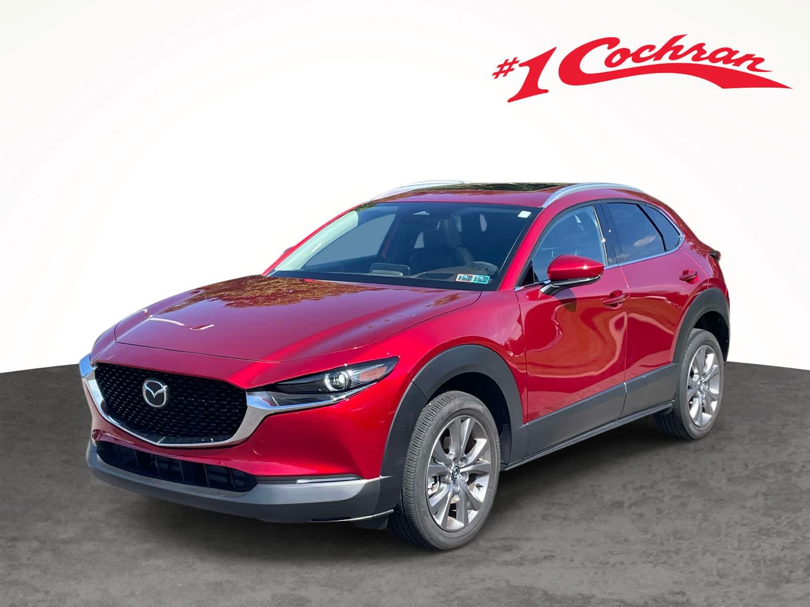 2024 Mazda CX-30 2.5 S Premium Package Soul Red Crystal Metallic at Joe Ball GMC