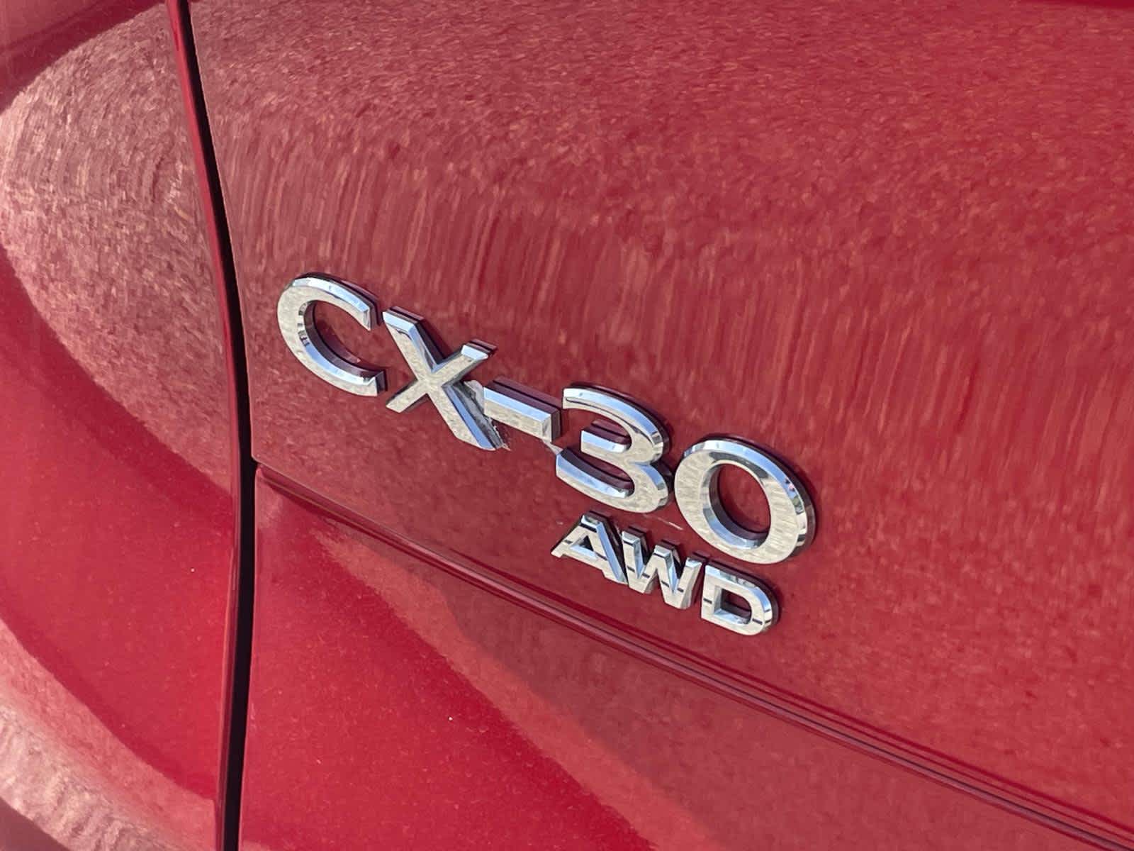 2024 Mazda CX-30 2.5 S Premium Package Soul Red Crystal Metallic at Joe Ball GMC