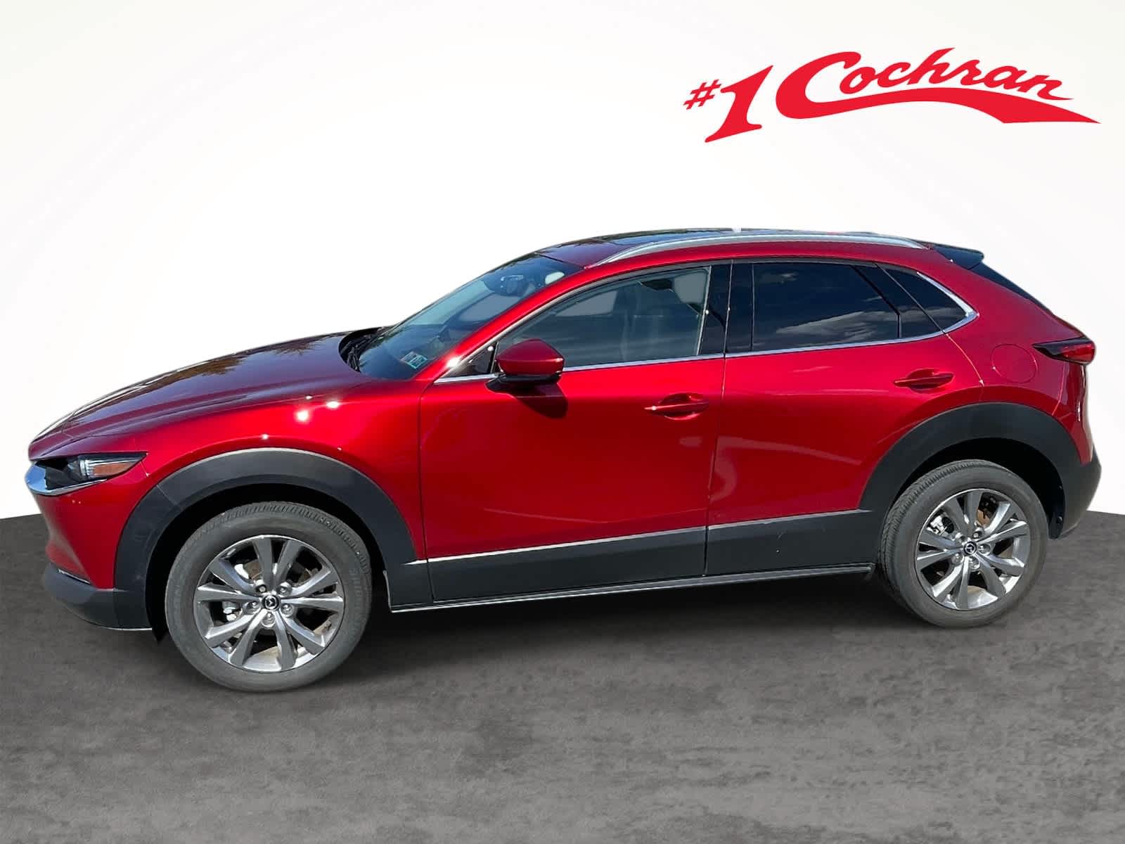 2024 Mazda CX-30 2.5 S Premium Package Soul Red Crystal Metallic at Joe Ball GMC