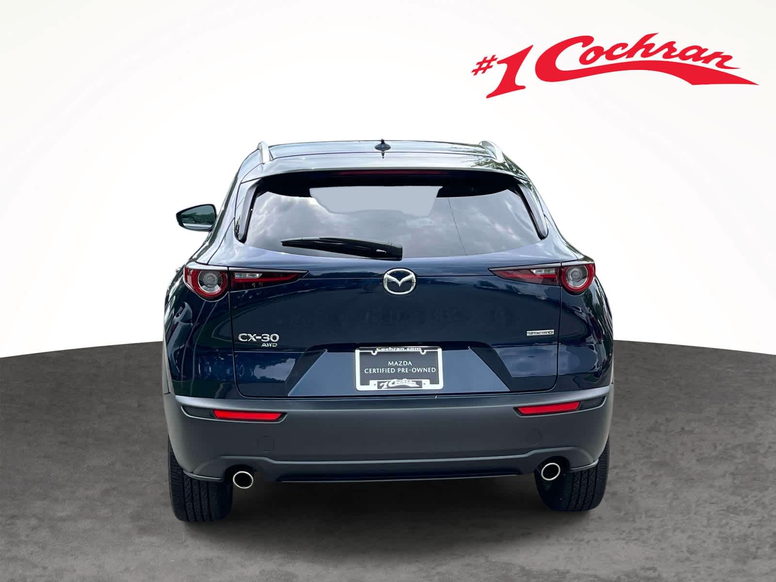 2025 Mazda CX-30 2.5 S Premium Package Deep Crystal Blue Mica at Cochran Mazda