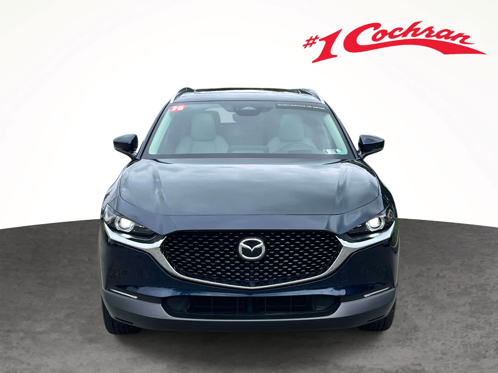 2025 Mazda CX-30 2.5 S Premium Package Deep Crystal Blue Mica at Cochran Mazda