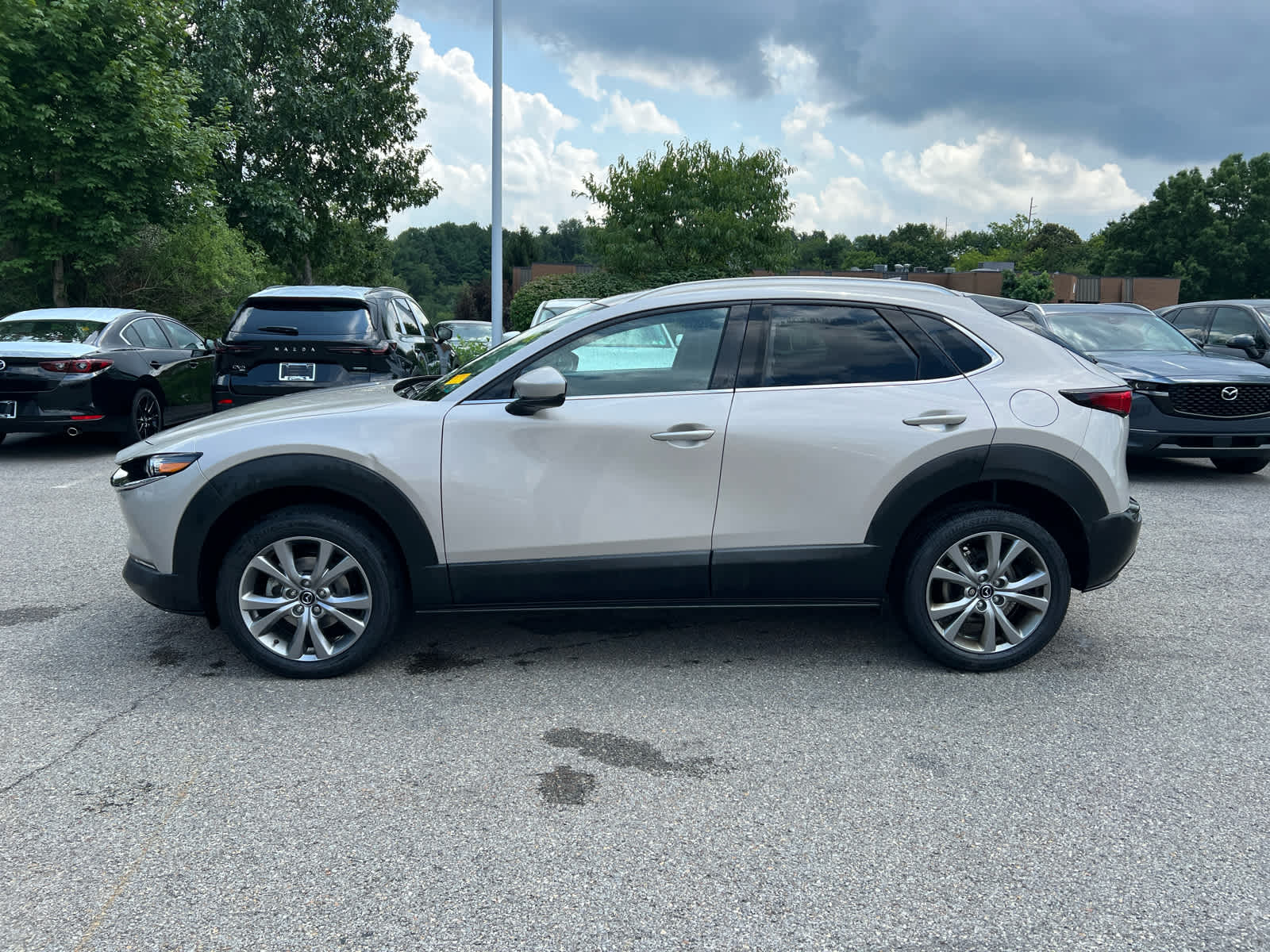2024 Mazda CX-30 2.5 S Premium Package Platinum Quartz Metallic at Cochran Mazda