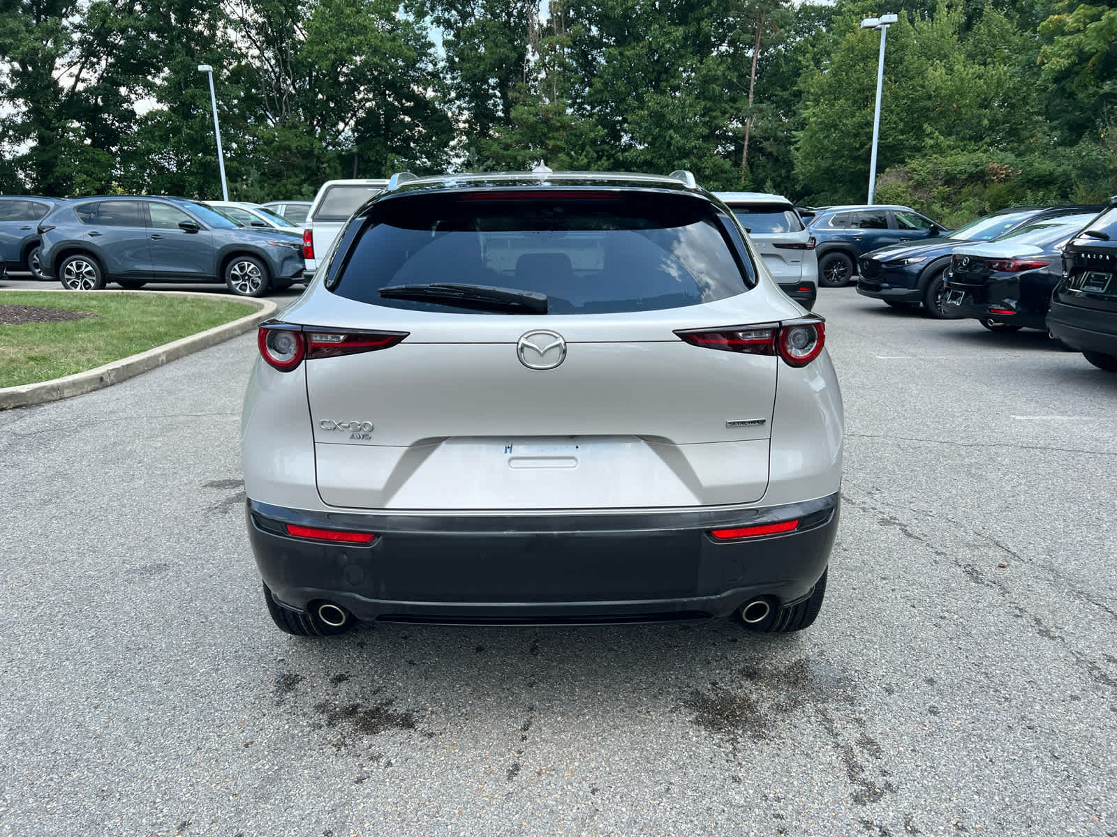 2024 Mazda CX-30 2.5 S Premium Package Platinum Quartz Metallic at Cochran Mazda