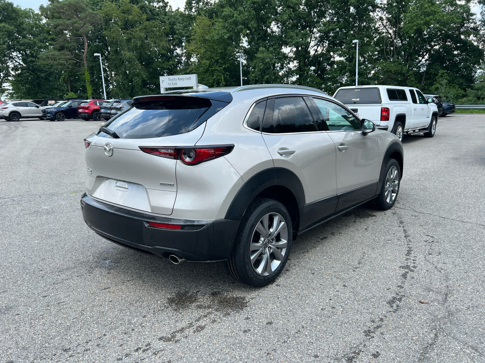 2024 Mazda CX-30 2.5 S Premium Package Platinum Quartz Metallic at Cochran Mazda