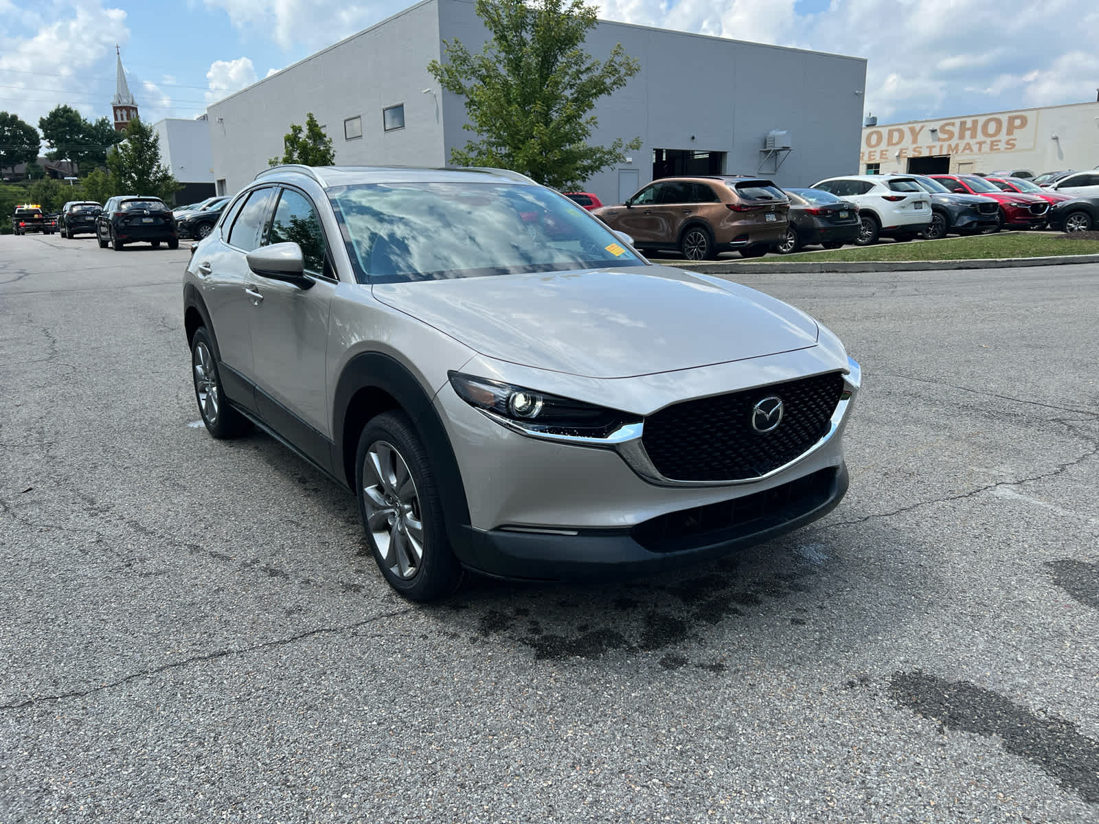 2024 Mazda CX-30 2.5 S Premium Package Platinum Quartz Metallic at Cochran Mazda