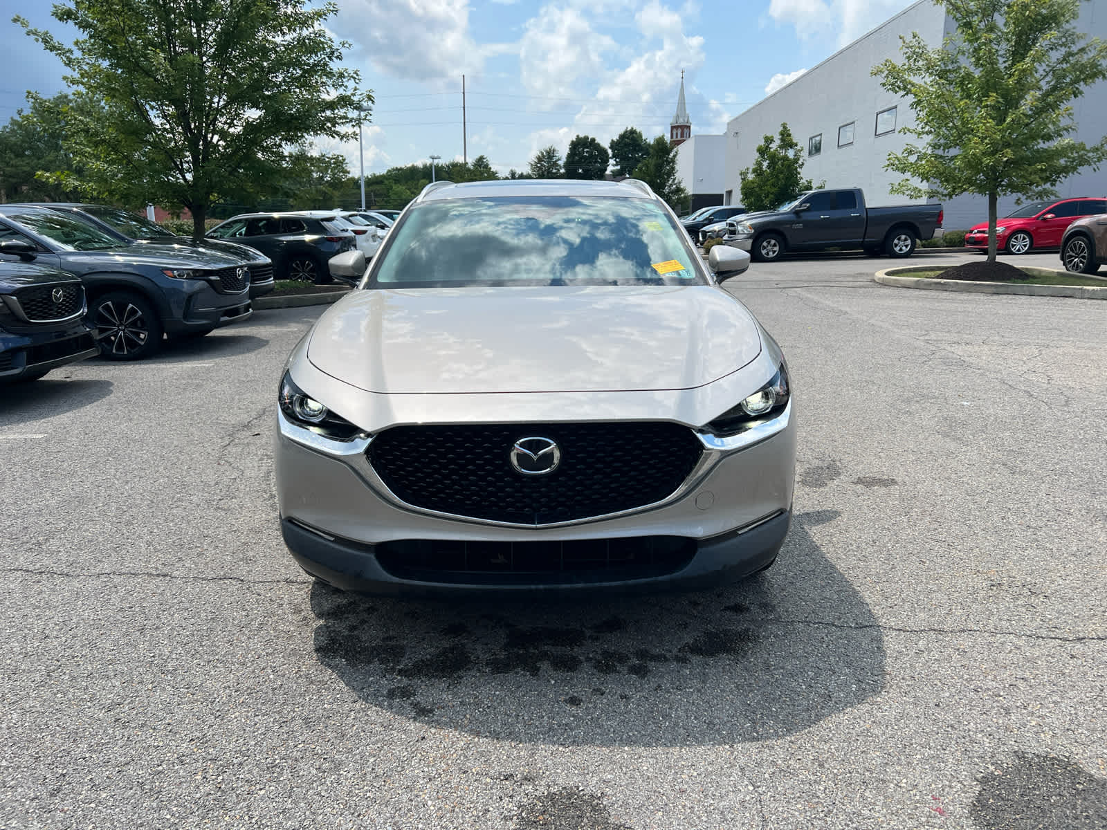 2024 Mazda CX-30 2.5 S Premium Package Platinum Quartz Metallic at Cochran Mazda