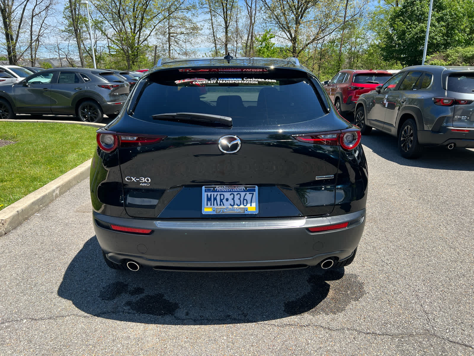 2025 Mazda CX-30 2.5 S Premium Package Jet Black Mica at Cochran Mazda