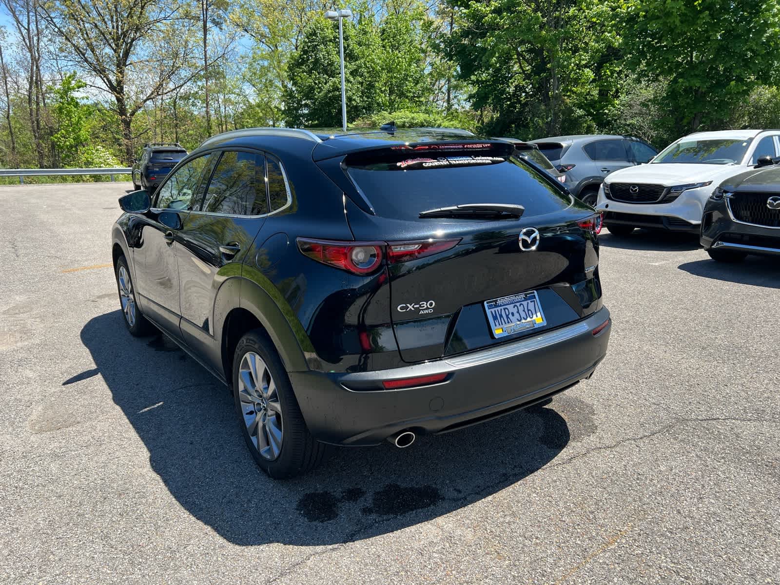 2025 Mazda CX-30 2.5 S Premium Package Jet Black Mica at Cochran Mazda