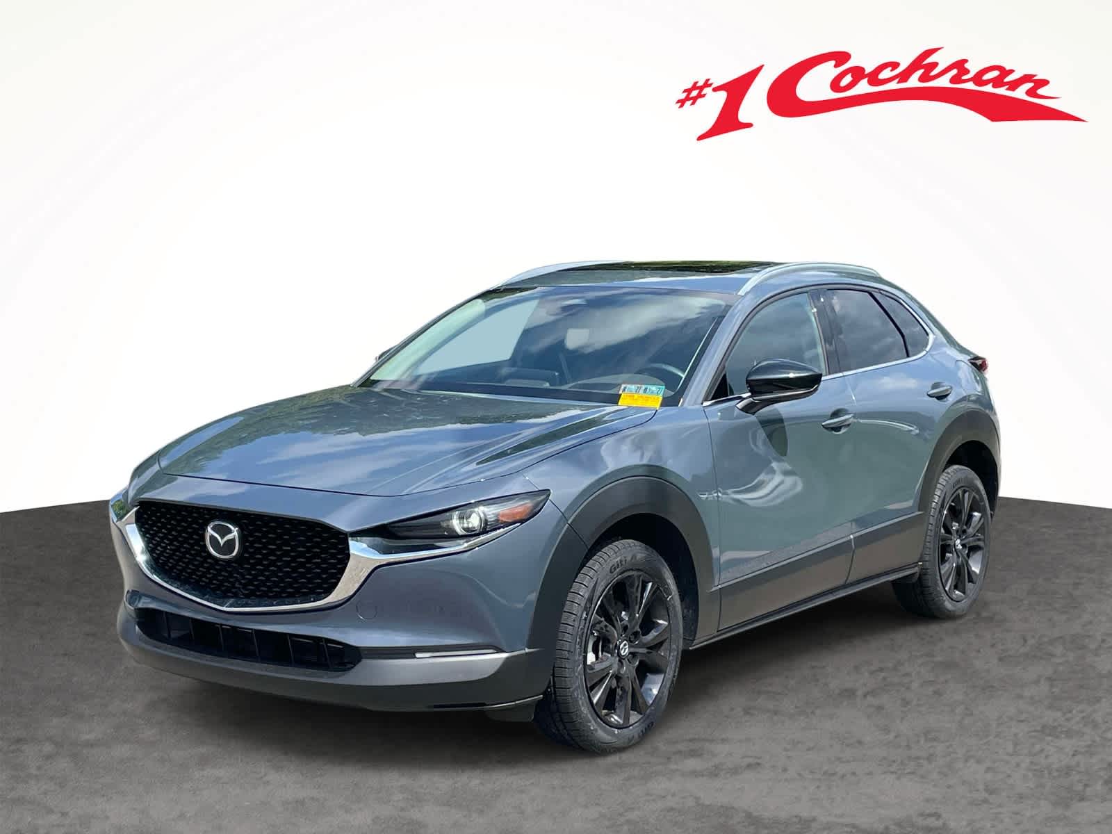 2024 Mazda CX-30 2.5 Turbo Premium Package Polymetal Gray Metallic at Cochran Mazda