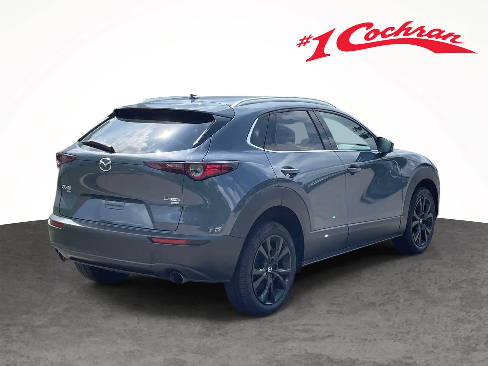 2024 Mazda CX-30 2.5 Turbo Premium Package Polymetal Gray Metallic at Cochran Mazda