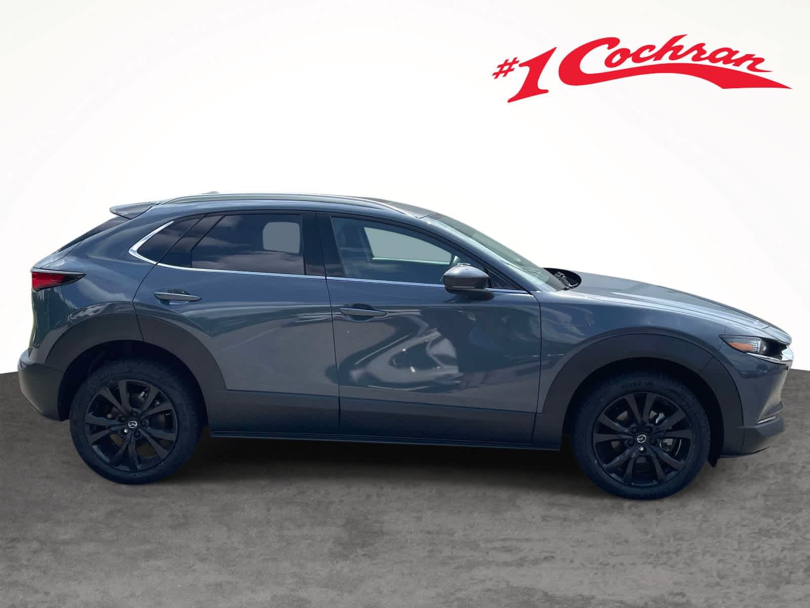 2024 Mazda CX-30 2.5 Turbo Premium Package Polymetal Gray Metallic at Cochran Mazda