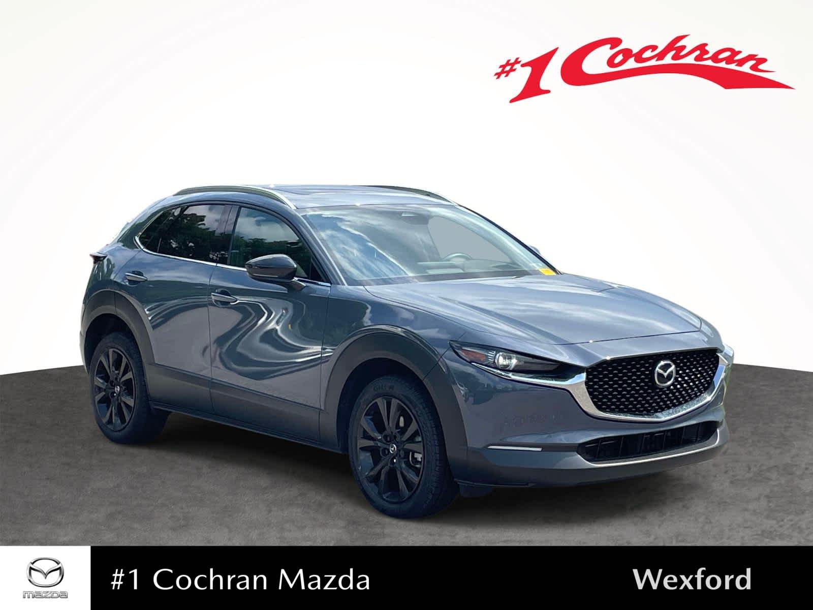 2024 Mazda CX-30 2.5 Turbo Premium Package Polymetal Gray Metallic at Cochran Mazda
