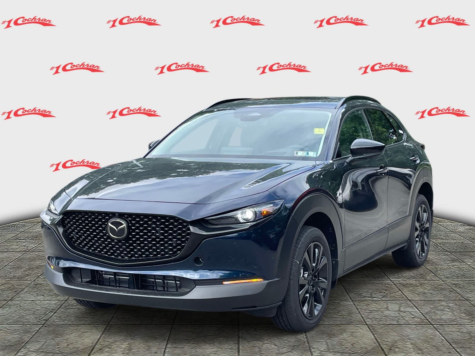 2026 Mazda CX-30 2.5 Turbo Premium Plus Deep Crystal Blue Mica at Cochran Mazda