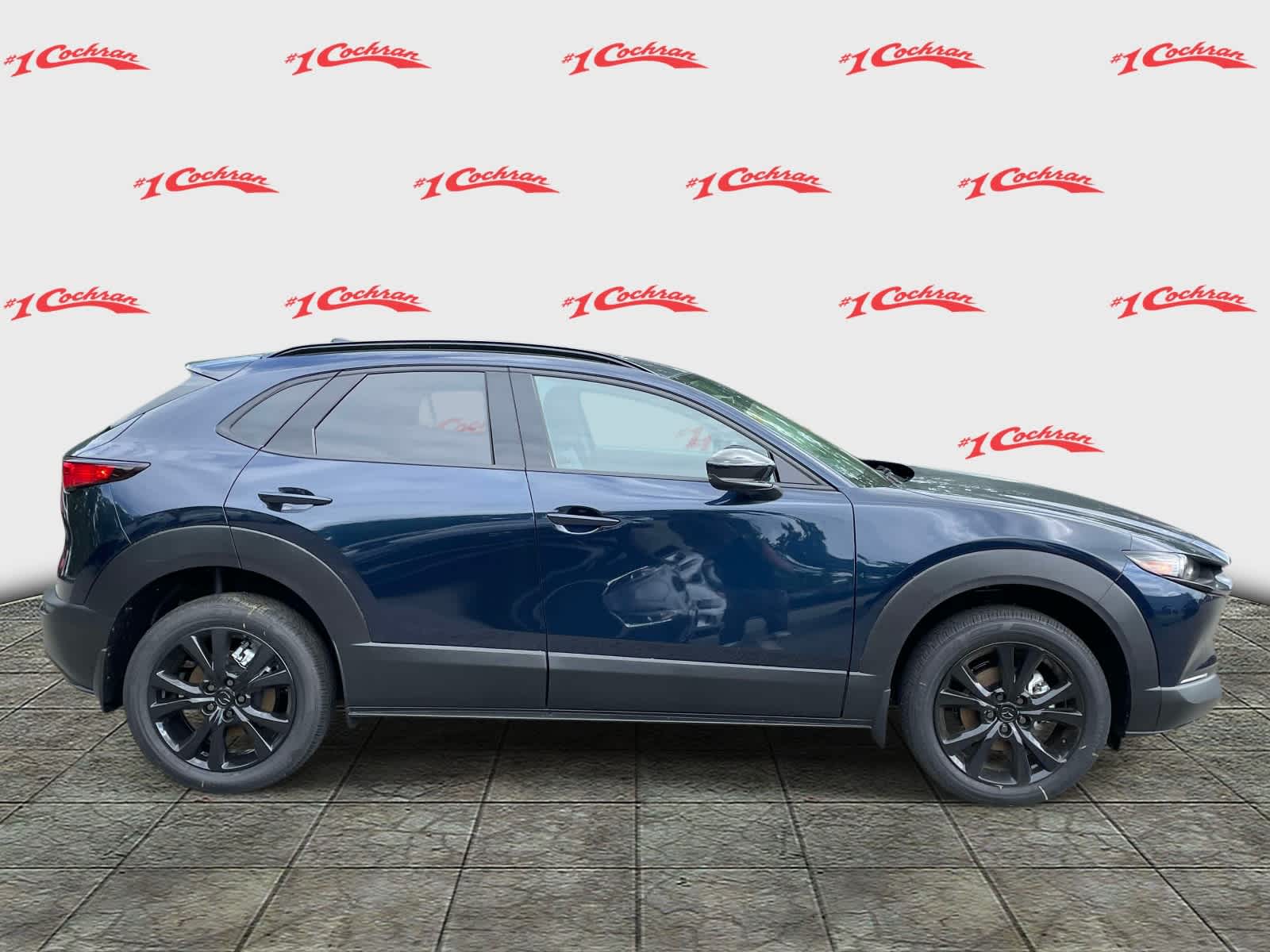 2026 Mazda CX-30 2.5 Turbo Premium Plus Deep Crystal Blue Mica at Cochran Mazda