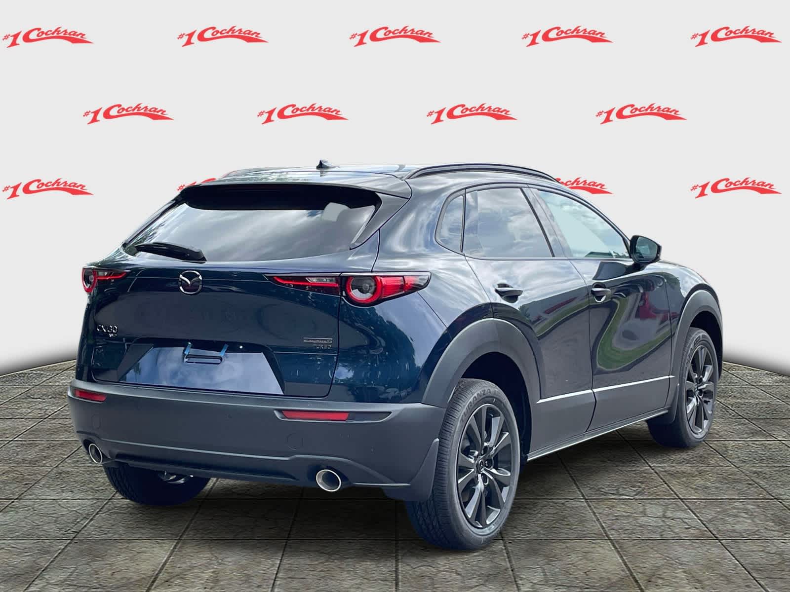2026 Mazda CX-30 2.5 Turbo Premium Plus Deep Crystal Blue Mica at Cochran Mazda