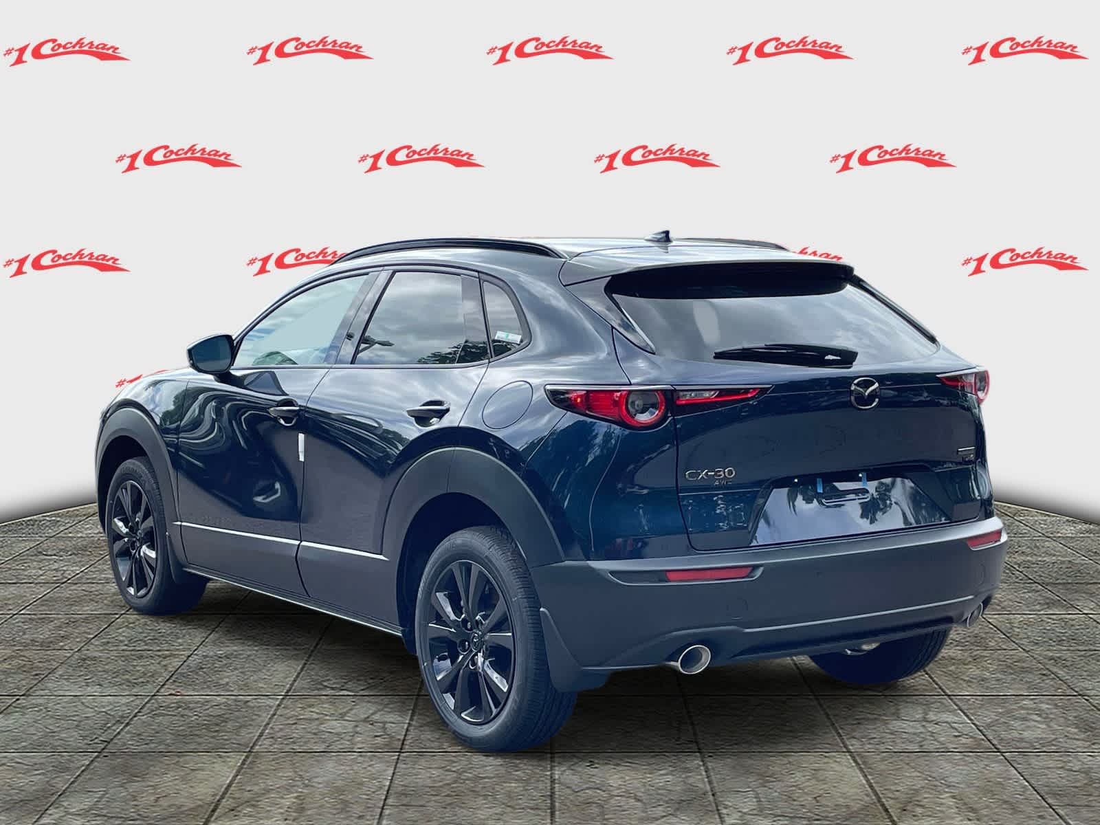 2026 Mazda CX-30 2.5 Turbo Premium Plus Deep Crystal Blue Mica at Cochran Mazda