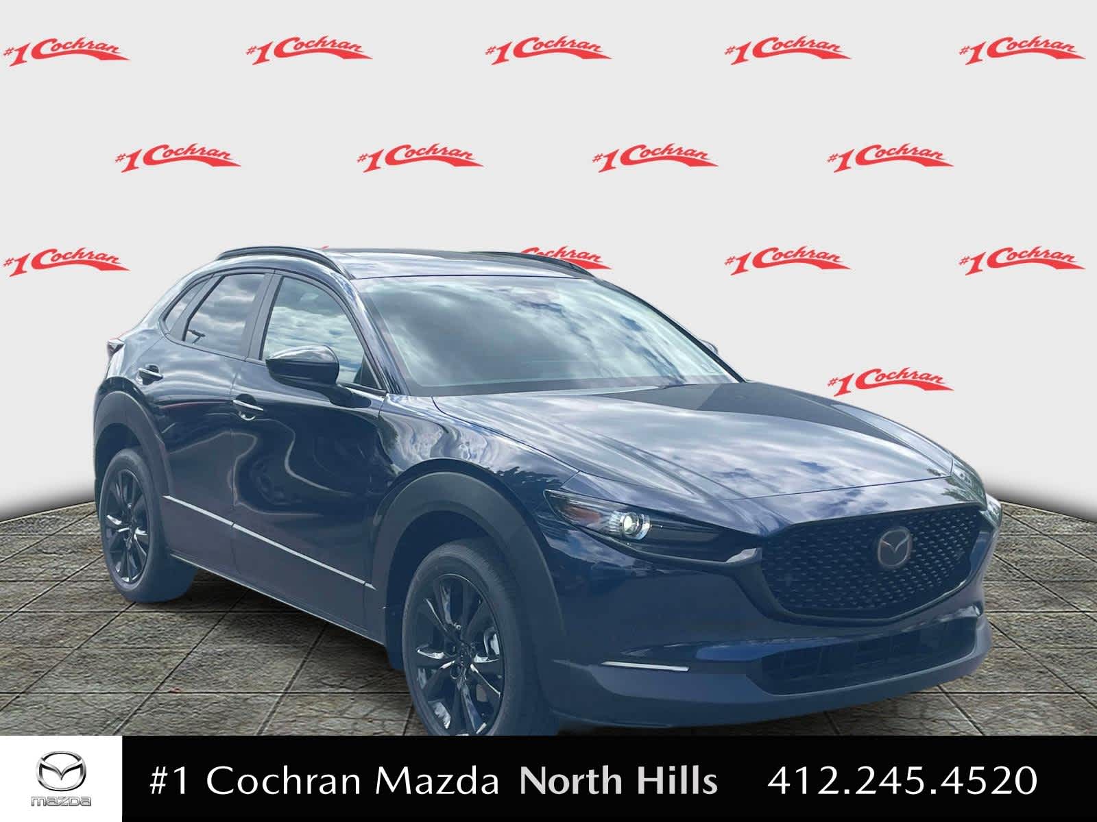 2026 Mazda CX-30 2.5 S Aire Edition Deep Crystal Blue Mica at Cochran Mazda