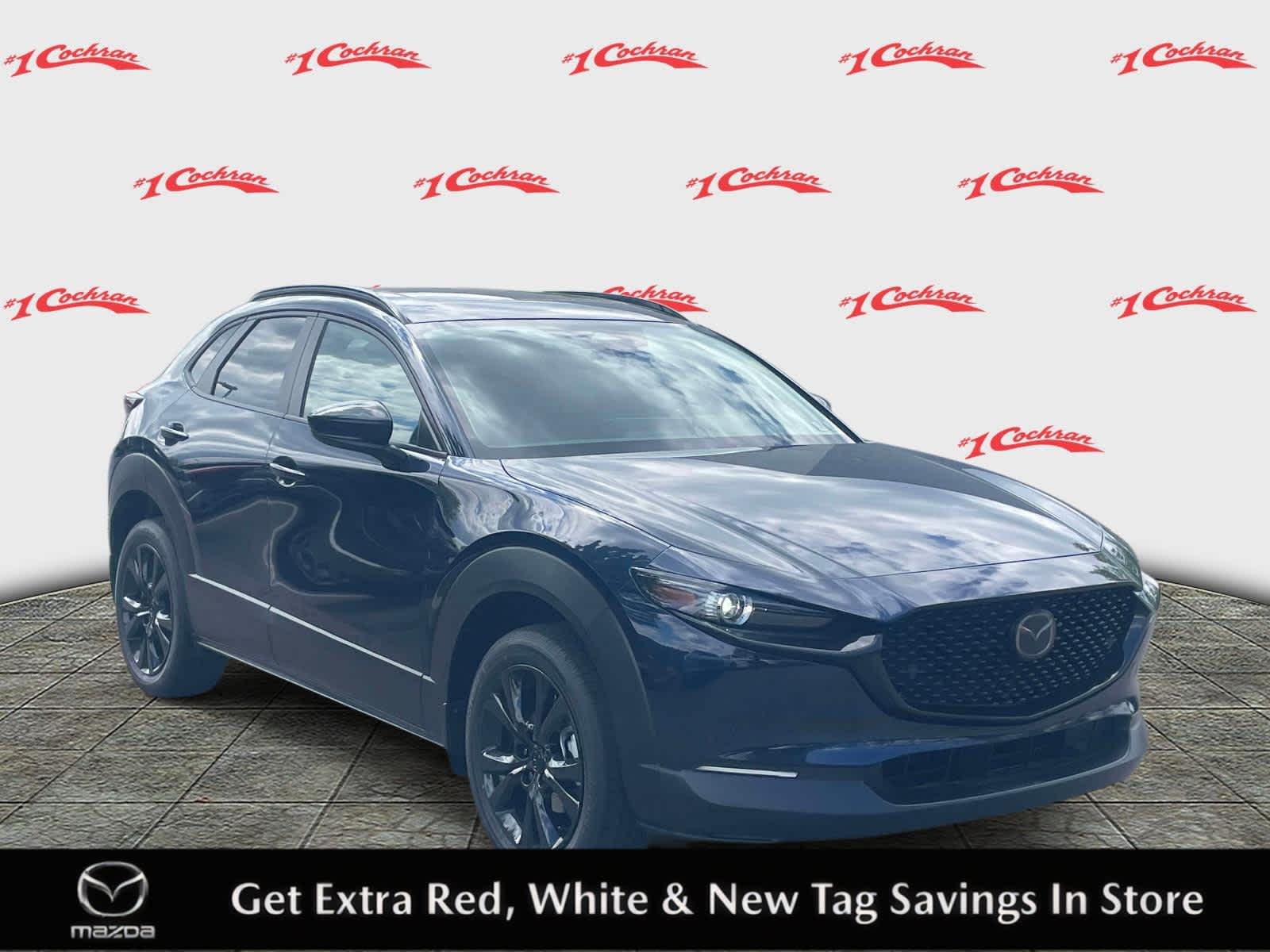 2026 Mazda CX-30 2.5 S Aire Edition Deep Crystal Blue Mica at Cochran Mazda