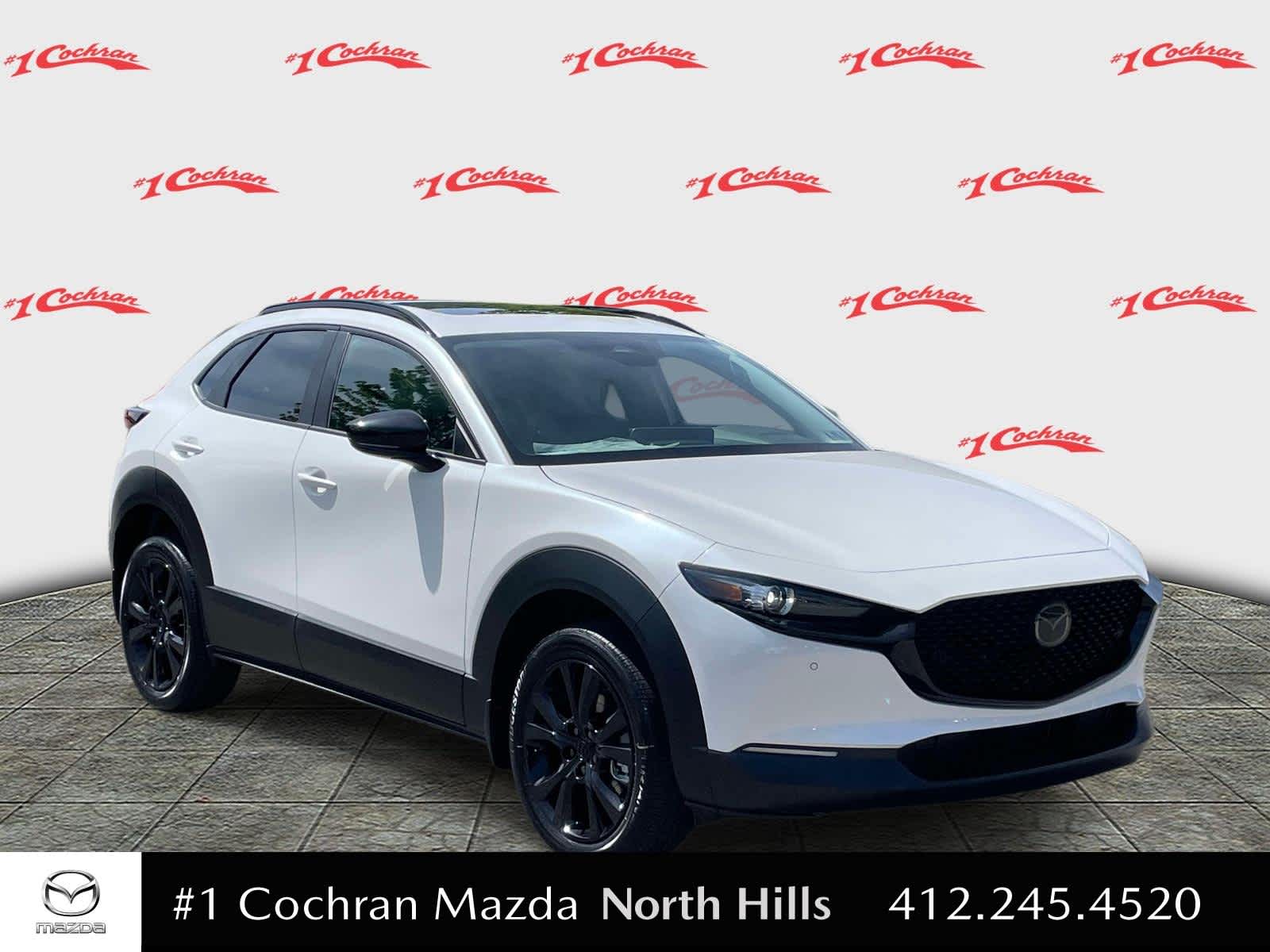 2026 Mazda CX-30 2.5 S Aire Edition Snowflake White Pearl Mica at Cochran Mazda