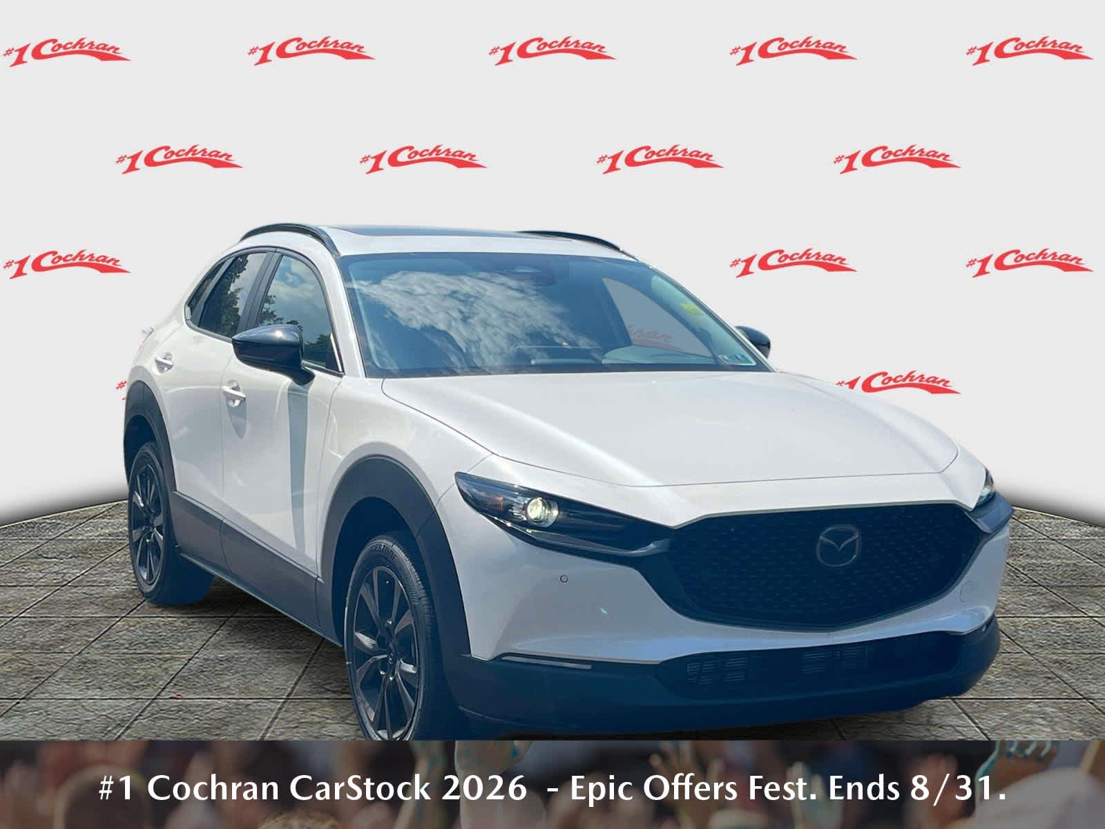 2026 Mazda CX-30 2.5 S Aire Edition Snowflake White Pearl Mica at Cochran Mazda