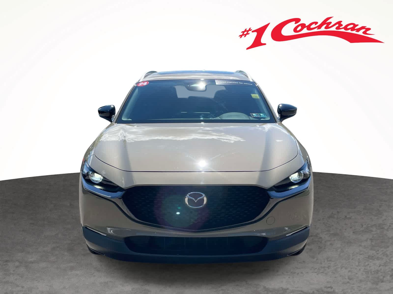 2024 Mazda CX-30 2.5 Carbon Turbo Zircon Sand Metallic at Cochran Mazda
